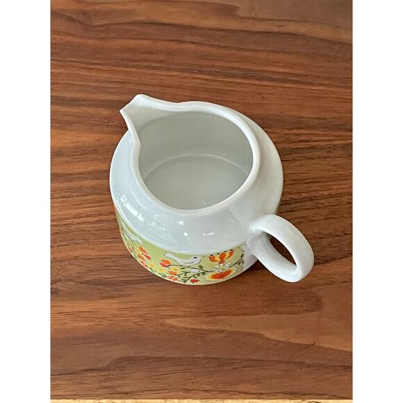 Vintage Rare Nasco Fine China Capistrand Bird Flower Coffee Tea Creamer R8337 - Picture 5 of 8